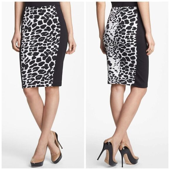 NEW Robbi & Nicki pencil skirt leopard print - Picture 1 of 10